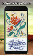 Embroidery Design Pattern ảnh chụp màn hình 6