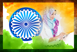 برنامه‌نما Indian Flag Photo Frames عکس از صفحه