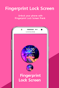 Fingerprint lock screen prank screenshot 1