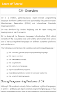 Learn C# (Tutorial) Screenshot 1