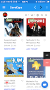 SaveKeys Buy Games for Cheap Screenshot 1