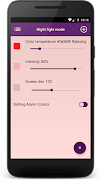 برنامه‌نما Night light mode عکس از صفحه