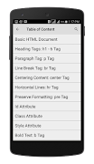 Cheat Sheet for HTML 스크린샷 5