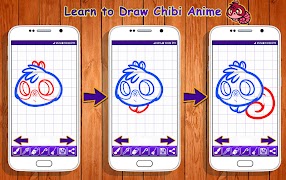 برنامه‌نما Learn to Draw Chibi Anime عکس از صفحه