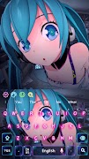 3D Flash Miku keyboard スクリーンショット 3