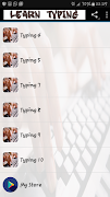 Learn typing اسکرین شاٹ 1