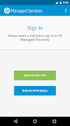 HP Touchpoint Manager syot layar 1