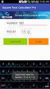 Square Root Calculator Pro Ekran Görüntüsü 1