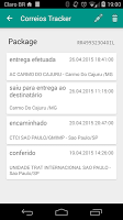 Correios Tracker 截圖 3