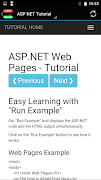 ASP NET Full Offline Tutorial 스크린샷 1