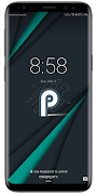 Theme Dark Pie For Huawei screenshot 1