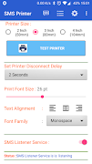 SMS Printer captura de pantalla 1
