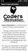 برنامه‌نما Coders Motivation عکس از صفحه