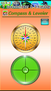 Compass and leveler syot layar 1