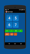 Math Puzzle Affiche