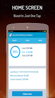 Run-Droid Memory Cleaner Free captura de pantalla 1