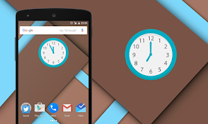 Multicolor Analog Clock Widget screenshot 5