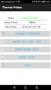 Thermal Printer Bluetooth ポスター