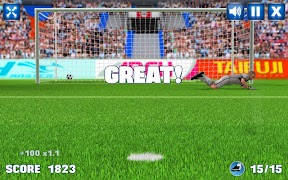Penalty Kicks challenges скриншот 1
