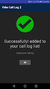 Fake Call Log Generator (Dual Sim) اسکرین شاٹ 2