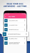Docx Reader - Docx File Viewer স্ক্রিনশট 1