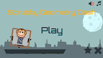 Scrubby Geometry Dash 海報