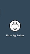 Ekstar App Backup gönderen