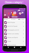 برنامهنما IGBooster - Become more popular Hashtags عکس از صفحه