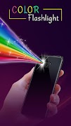 Color Flashlight : Torch LED Flash On Call & SMS-poster