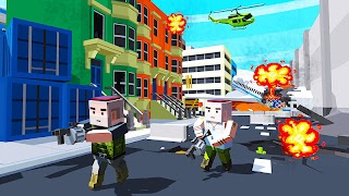 Chamada de pixel Commando - Pixel Gun War 3d Cartaz
