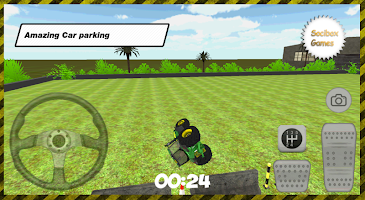 3D Tractor Car Parking screenshot 7