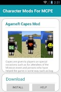 Character Mods For MCPE captura de pantalla 3