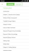 Django Book capture d'écran 1