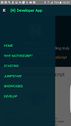 NativeScript Developer App captura de pantalla 1