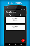 Floating stopwatch Ekran Görüntüsü 7