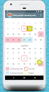 Baby gender planning calendar पोस्टर