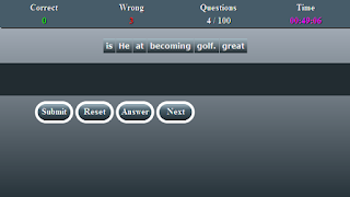 English Grammar test for class 10 captura de pantalla 3