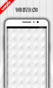 White Wallpapers تصوير الشاشة 5