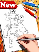 How to Draw Naruto Characters Ekran Görüntüsü 3