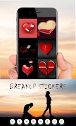 Breakup Stickers تصوير الشاشة 2