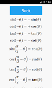 Trigonometric Formulas ảnh chụp màn hình 1