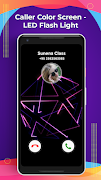 Layar Warna Pemanggil - LED Flash Ligh screenshot 4