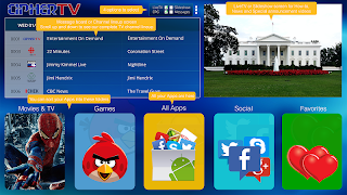 CipherTV Launcher تصوير الشاشة 3
