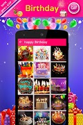 4 Schermata Birthday GIF