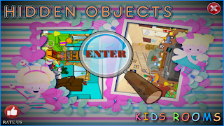 verborgen objecten kids-poster