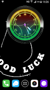 Neon Lights Clock Widget ảnh chụp màn hình 1