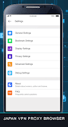Japan Unblock Proxy Browser - VPN Private Browser syot layar 3