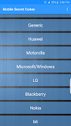 Mobile Secret Codes 截图 1