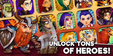 برنامه‌نما Taps Dragons - Clicker Heroes Fantasy Idle RPG عکس از صفحه
