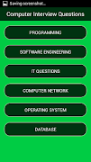 Computer Science Interview Questions imagem de tela 1